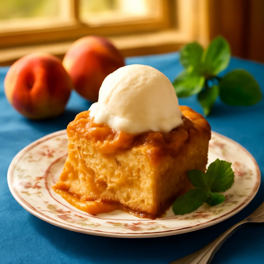 peach cobbler pound cake recipe