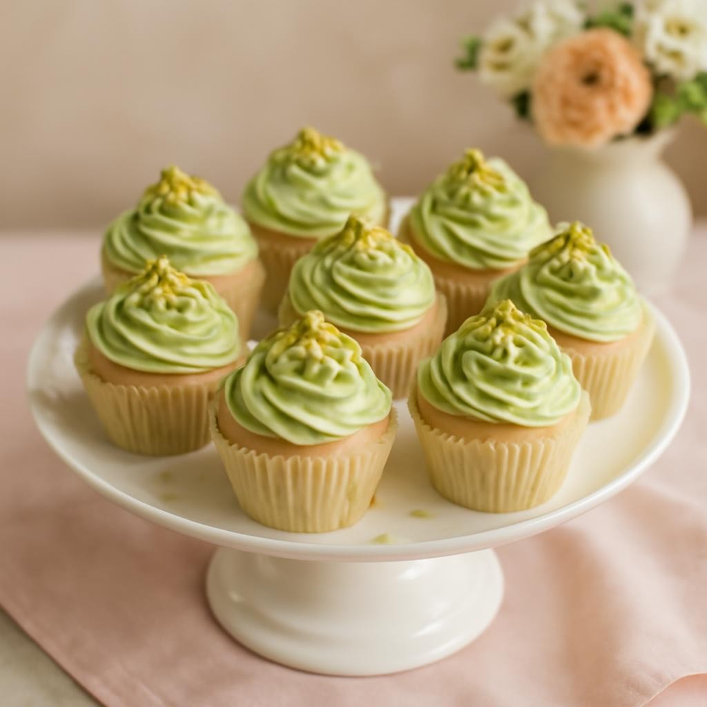 pistachio cupcake recipe