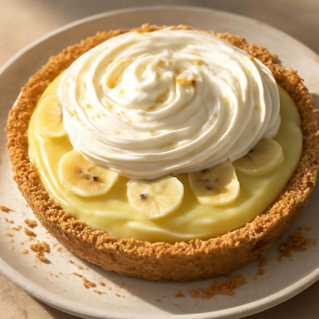 banana pudding pie recipe