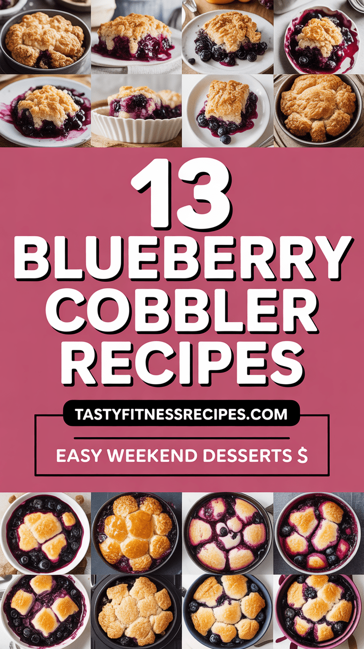 Blueberry Cobbler Recipes