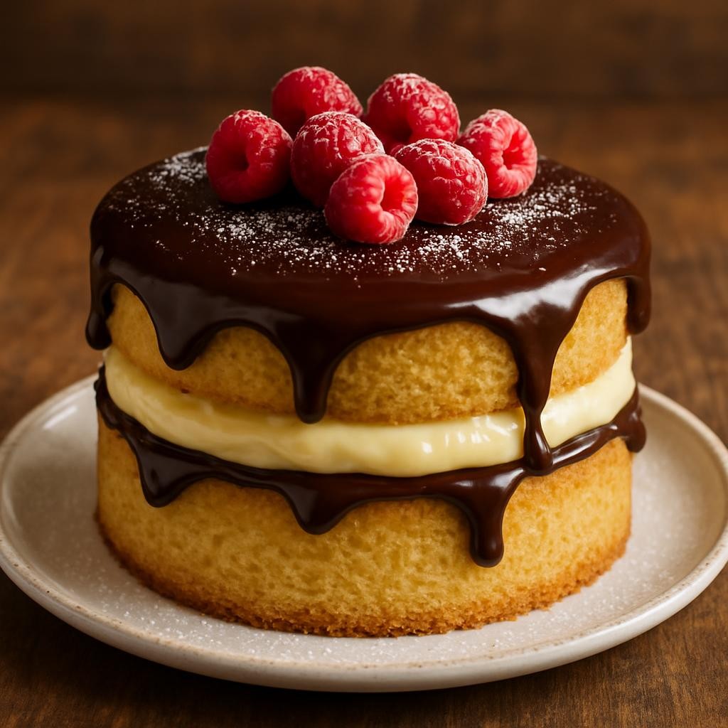 Boston Cream Cake