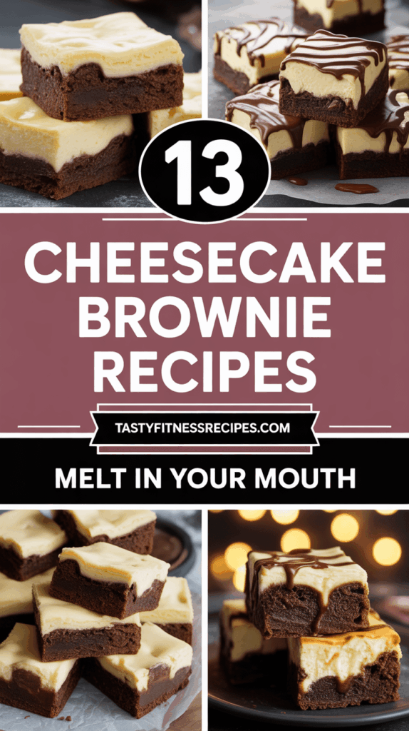 Cheesecake Brownie Recipes