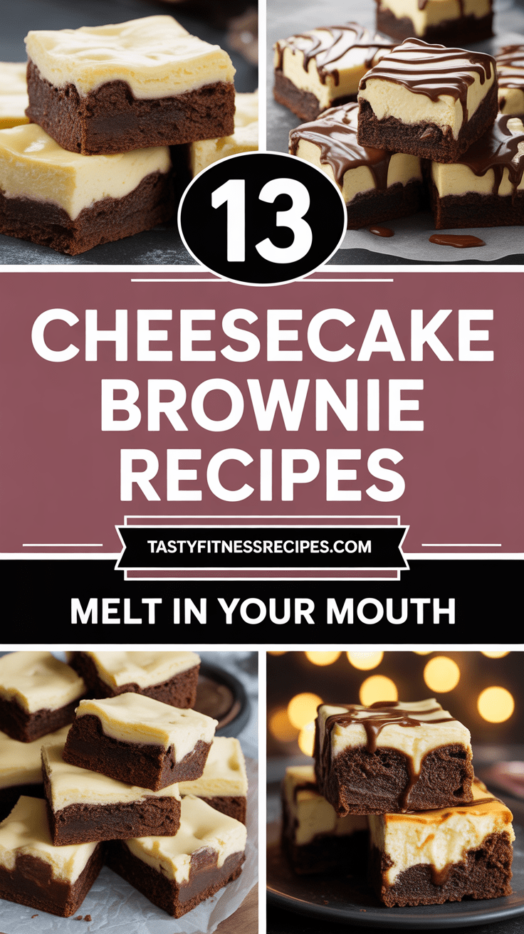 Cheesecake Brownie Recipes