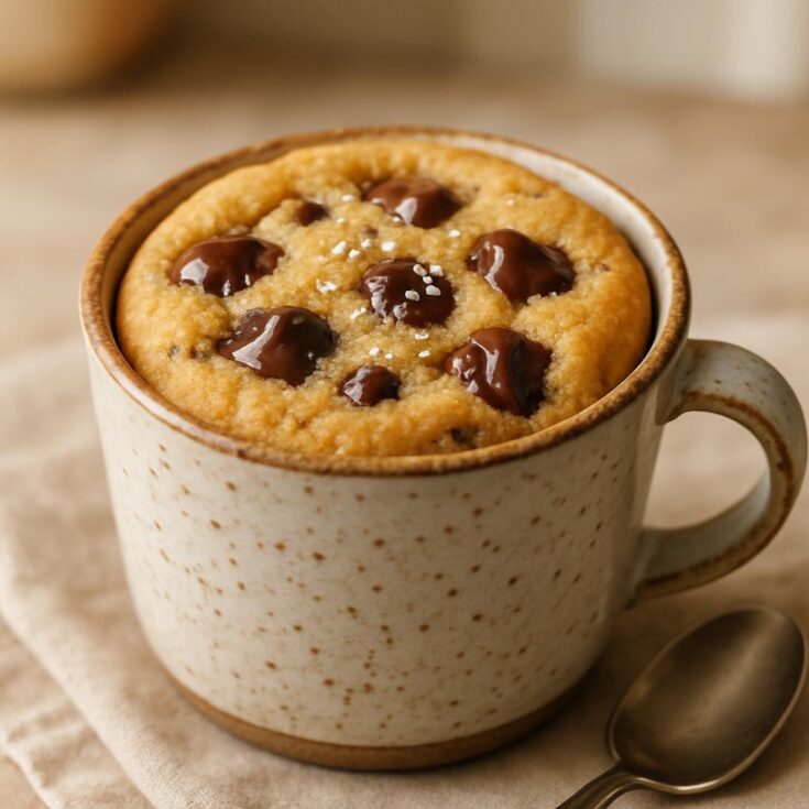 Chocolate Chip Mug Cookie