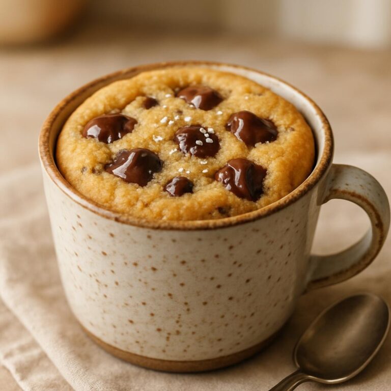 Chocolate Chip Mug Cookie