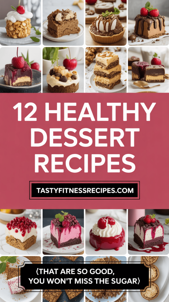 Healthy Dessert Recipes