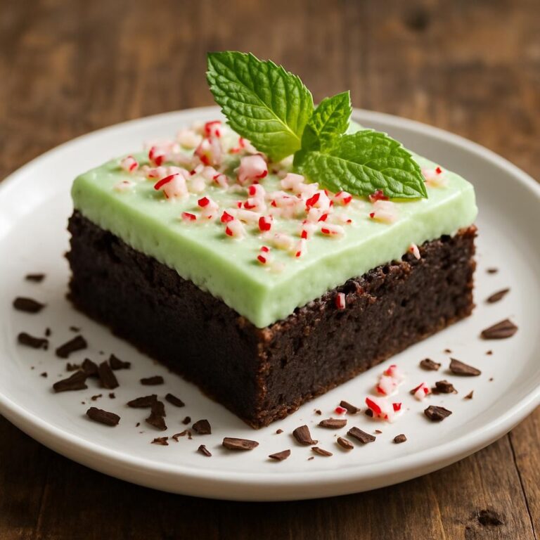 Mint Chocolate Brownies