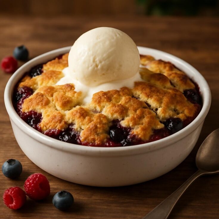 Mixed Berry Cobbler