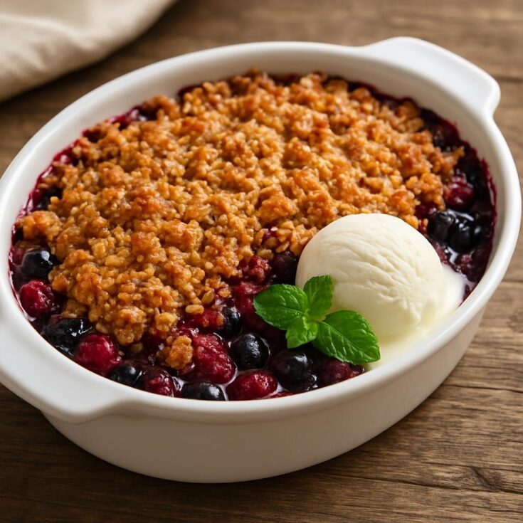 Mixed Berry Crisp