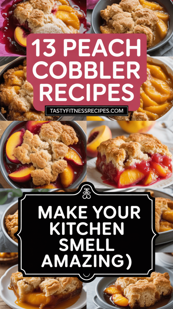 Peach Cobbler Recipes