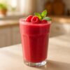 Raspberry Smoothie: High-Protein and Packed with Fiber