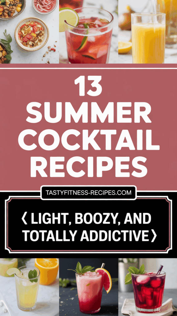 Summer Cocktail Recipes