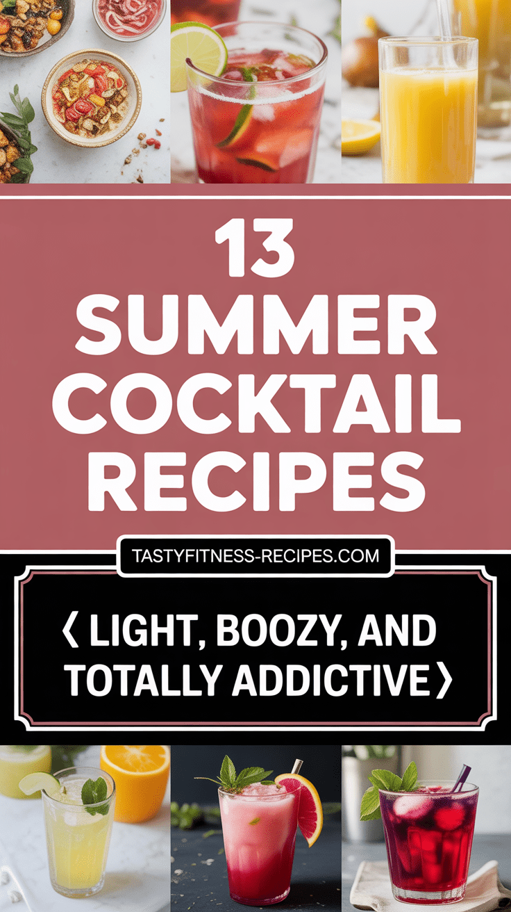 Summer Cocktail Recipes