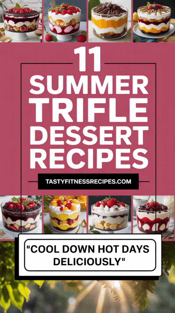 Summer Trifle Dessert Recipes