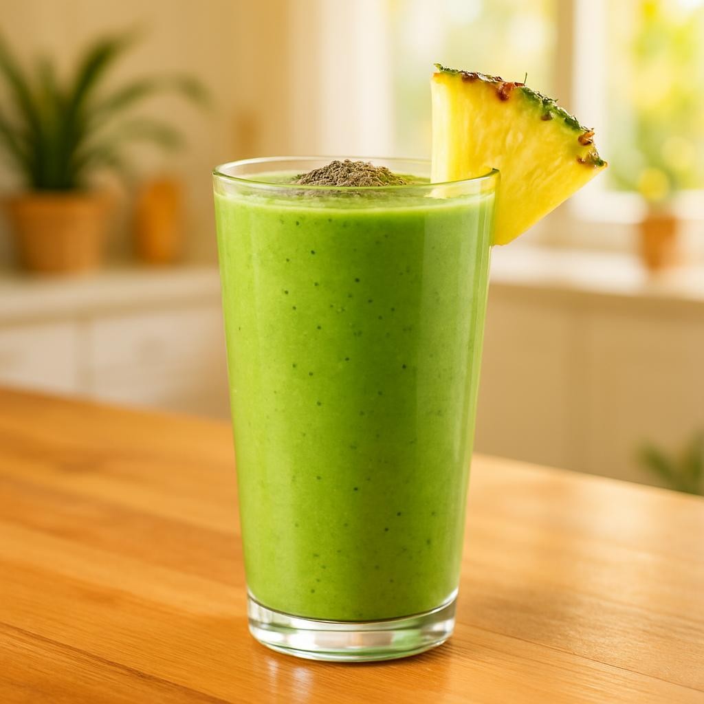 Tropical Island Green Smoothie