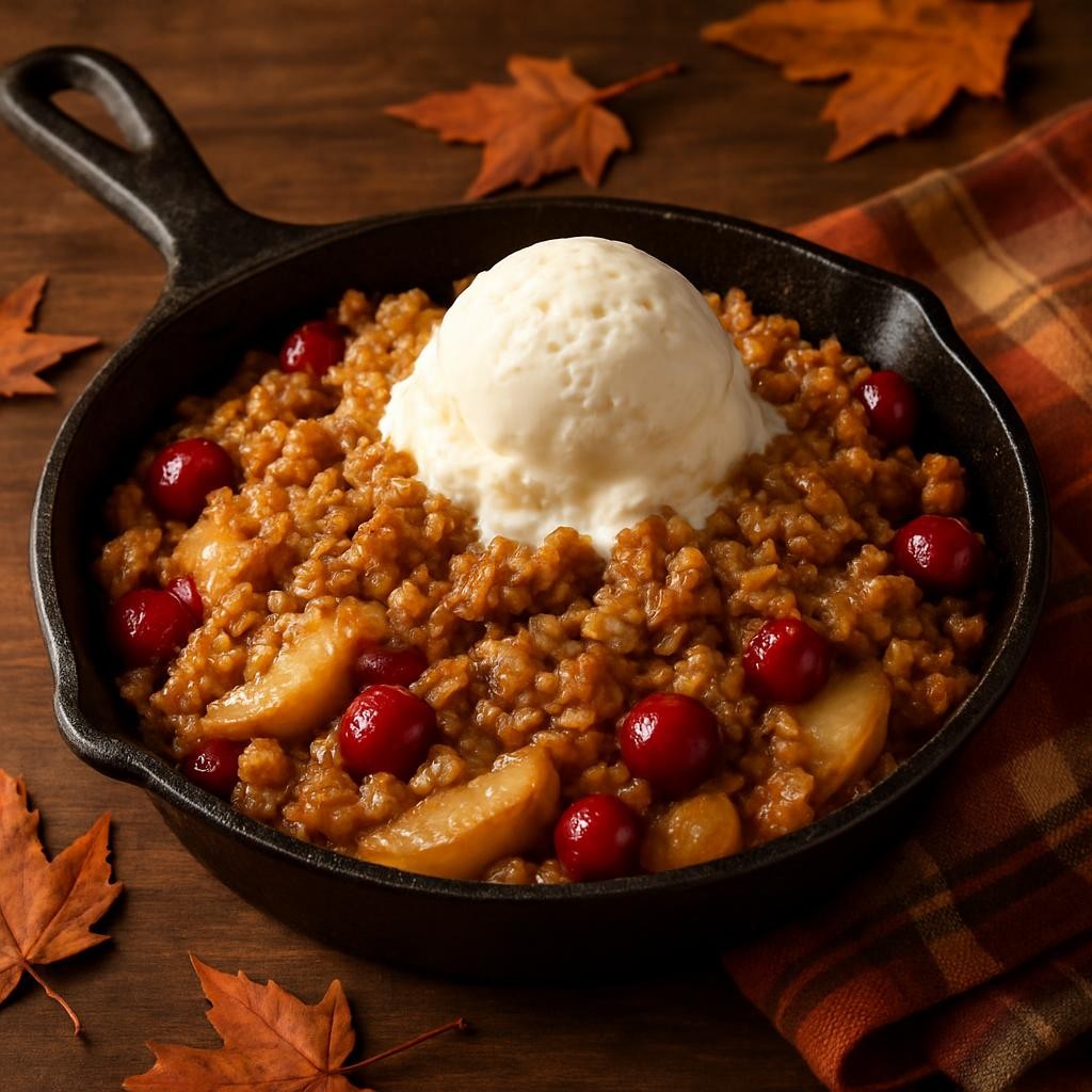 apple cranberry crisp recipe