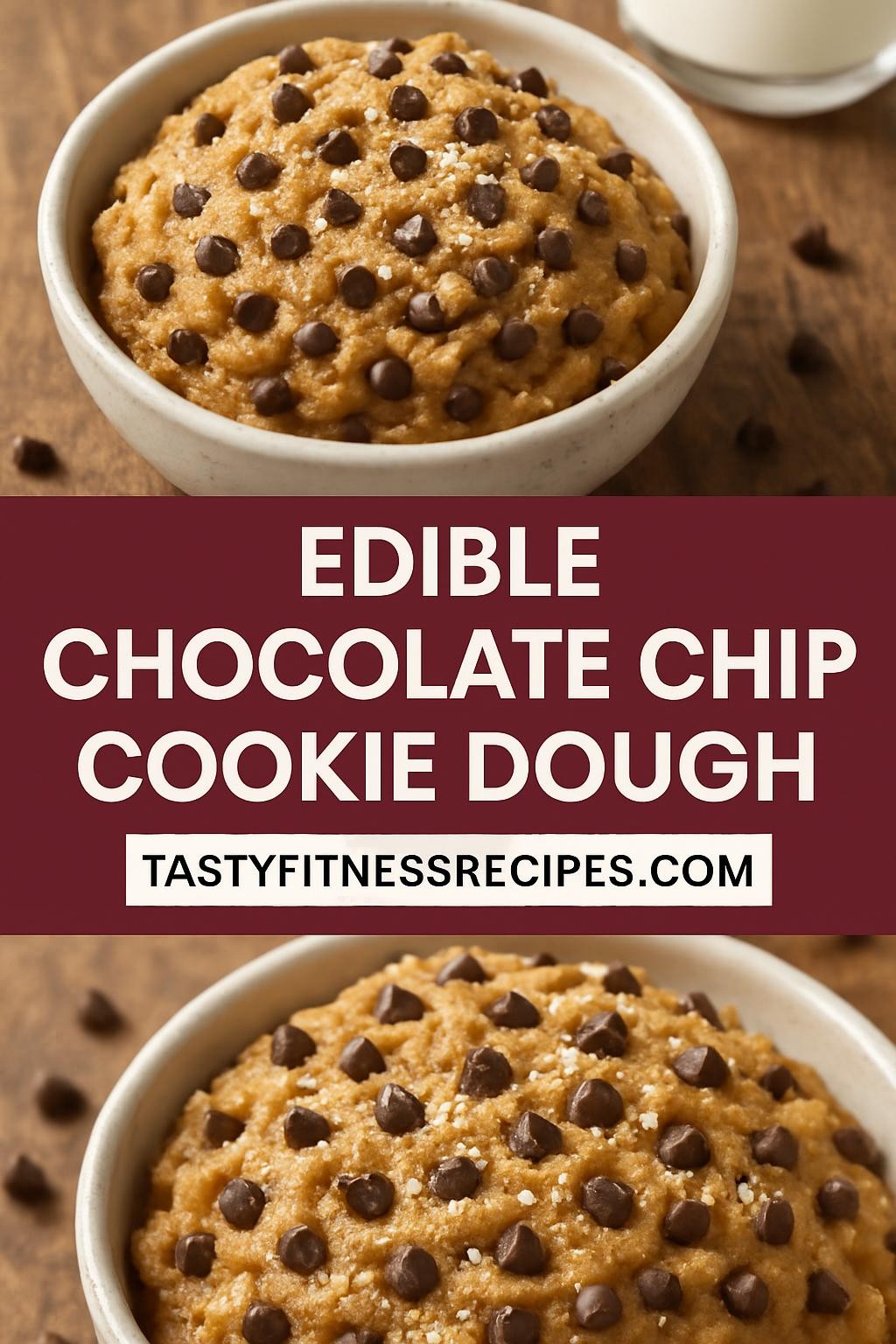 Edible Chocolate Chip Cookie Dough