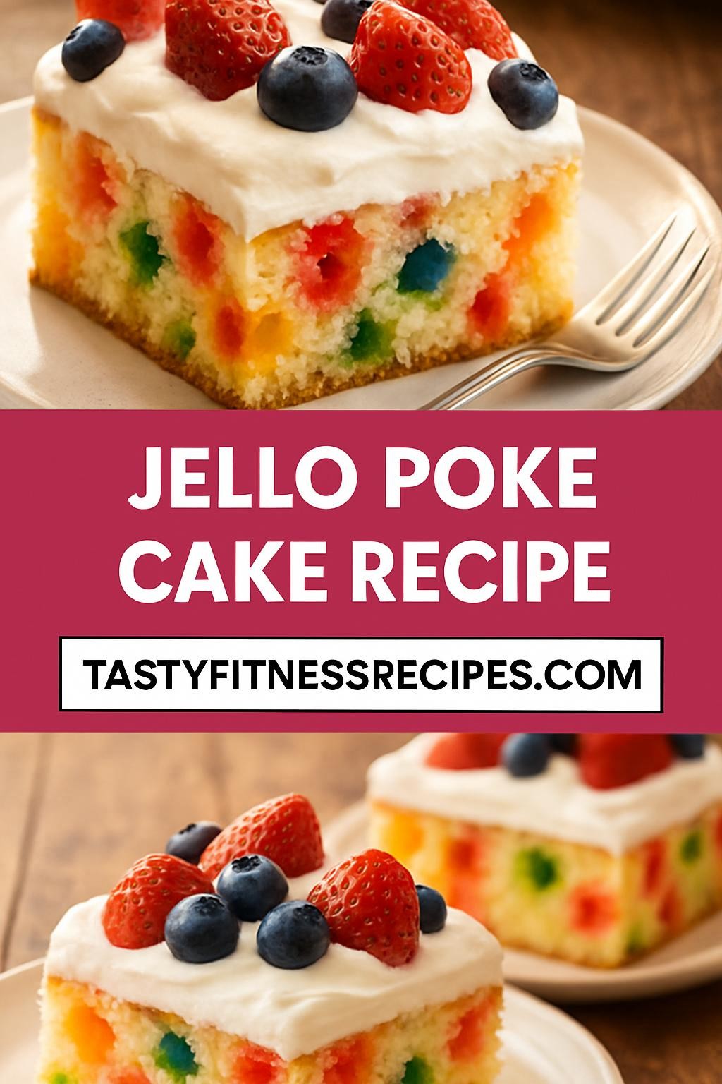 Jello Poke Cake recipe