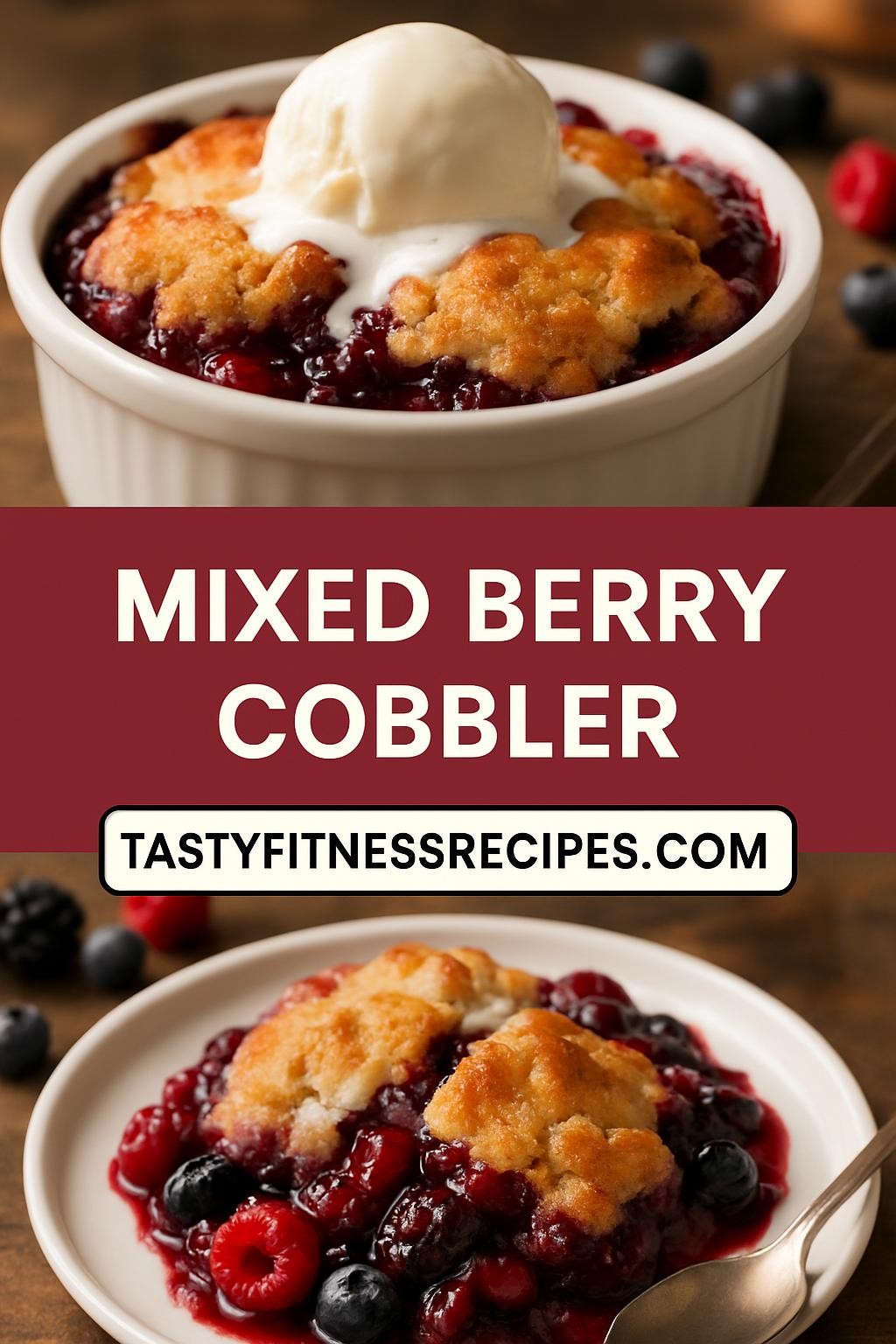 Mixed Berry Cobbler