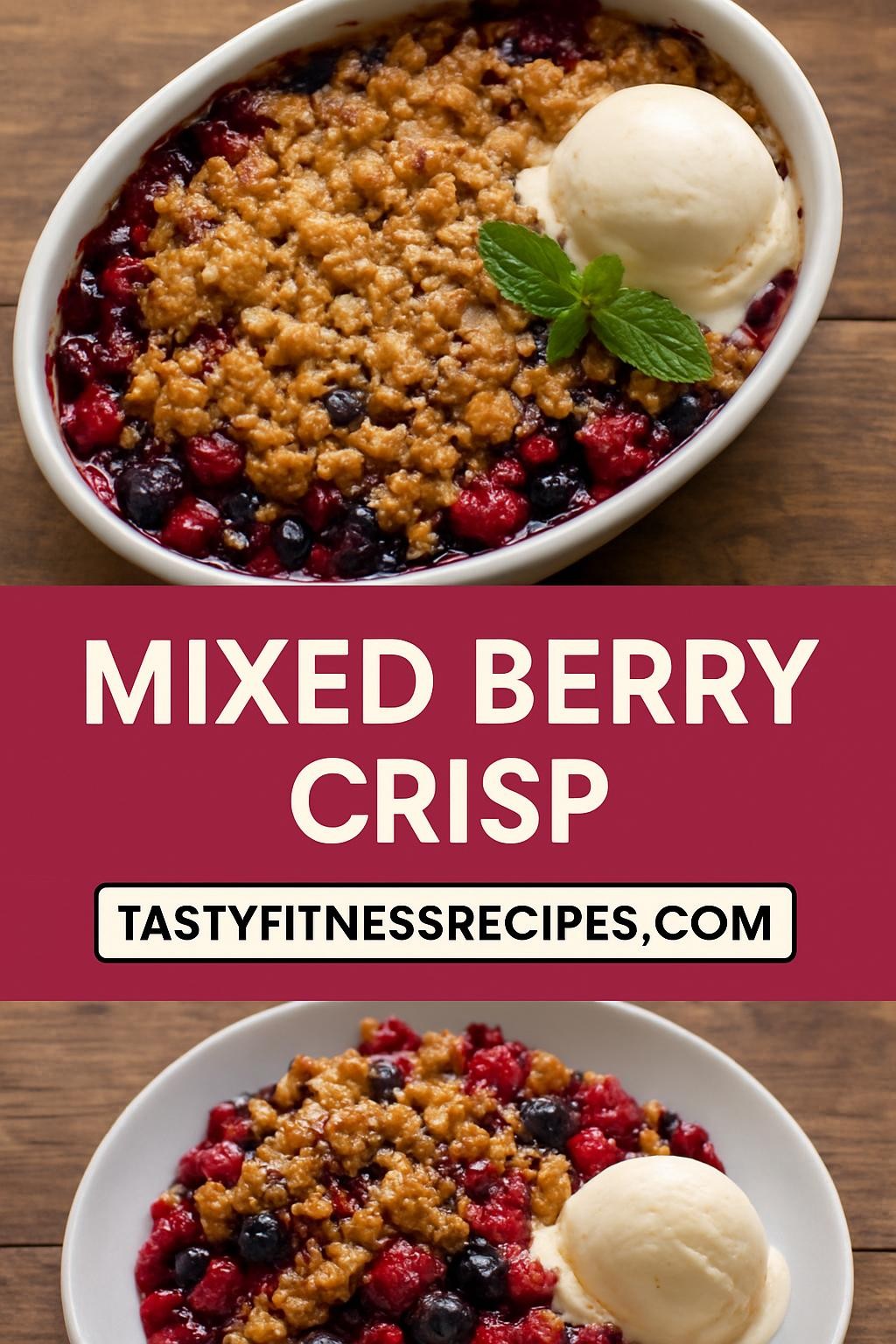 Mixed Berry Crisp