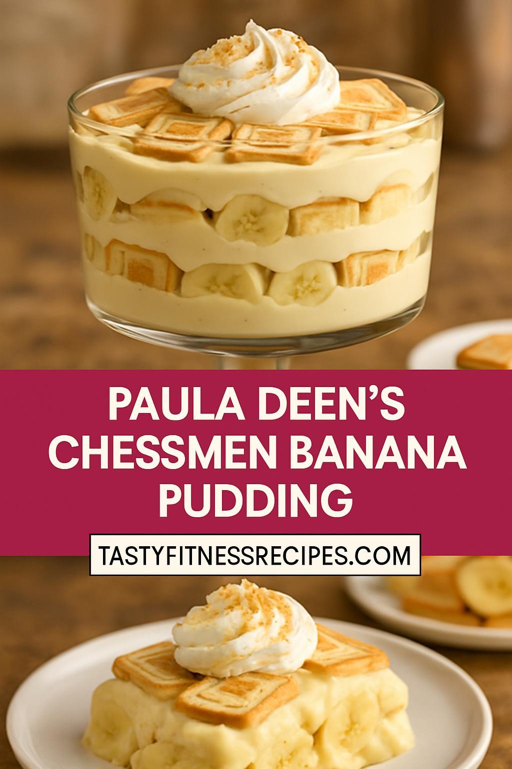 Paula Deen's Chessmen Banana Pudding