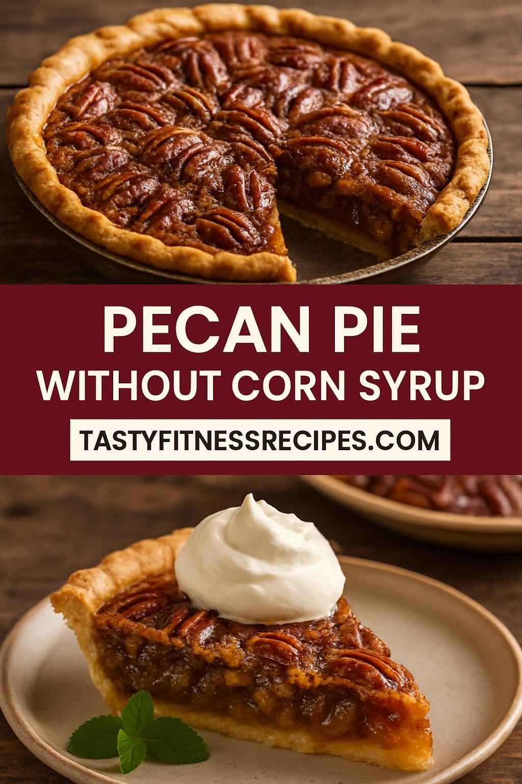 Pecan Pie without Corn Syrup