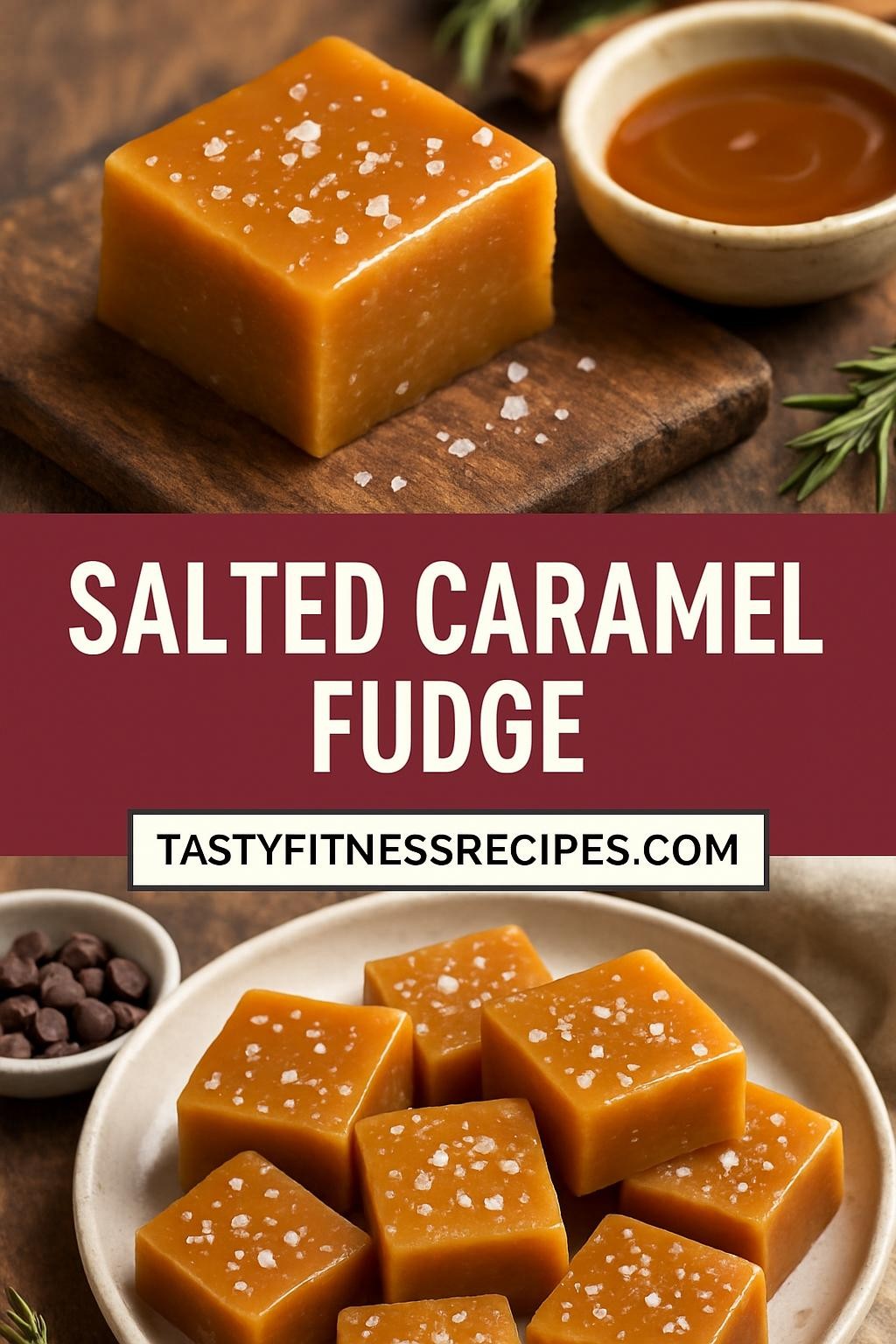 Salted Caramel Fudge