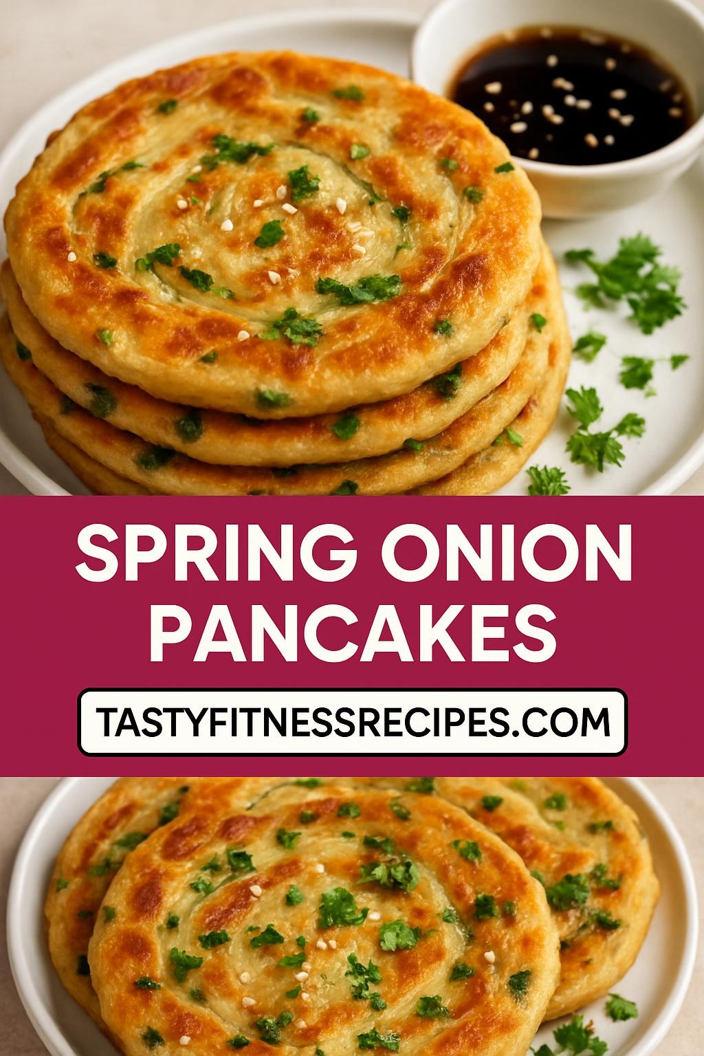 Spring onion pancakes