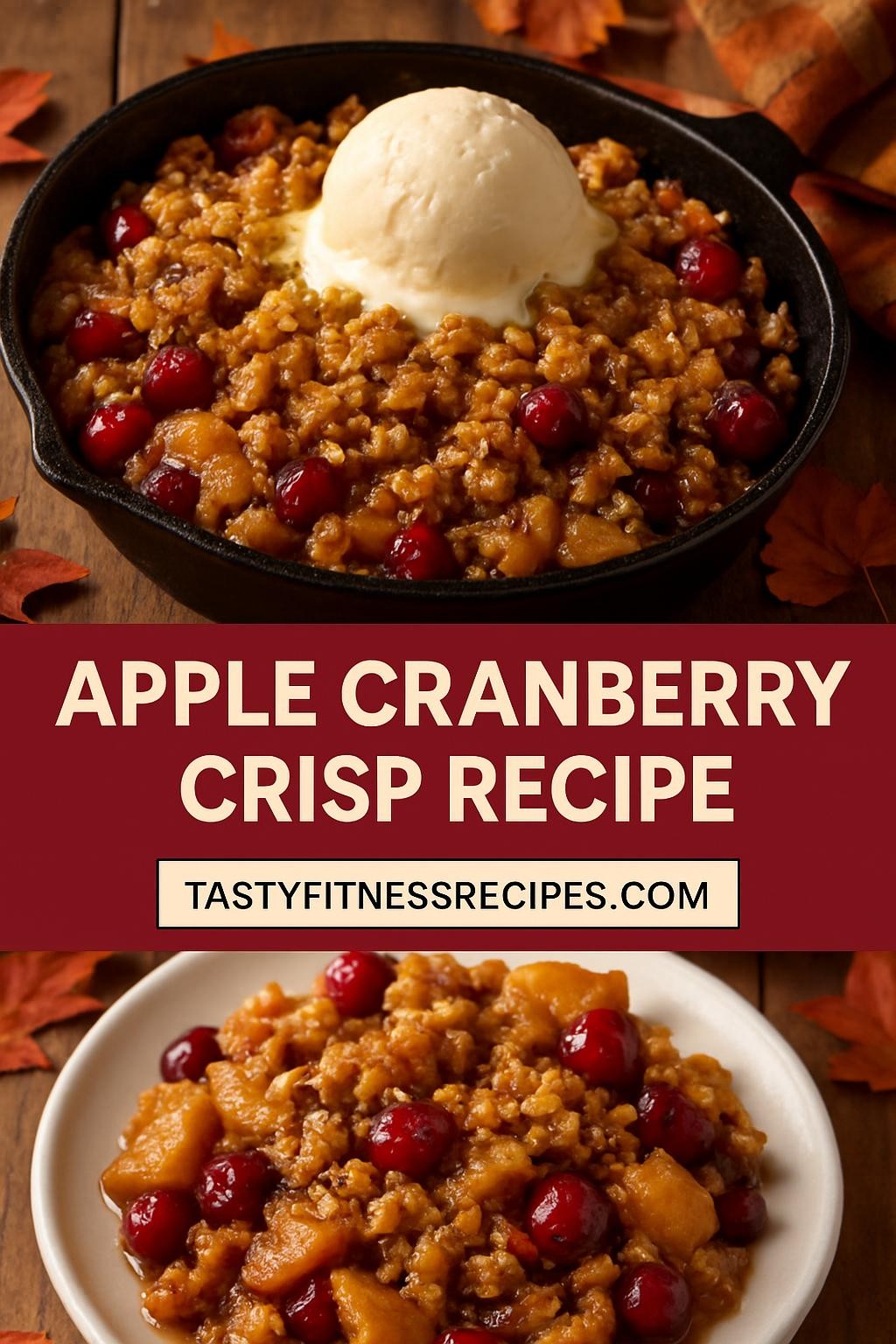apple cranberry crisp recipe