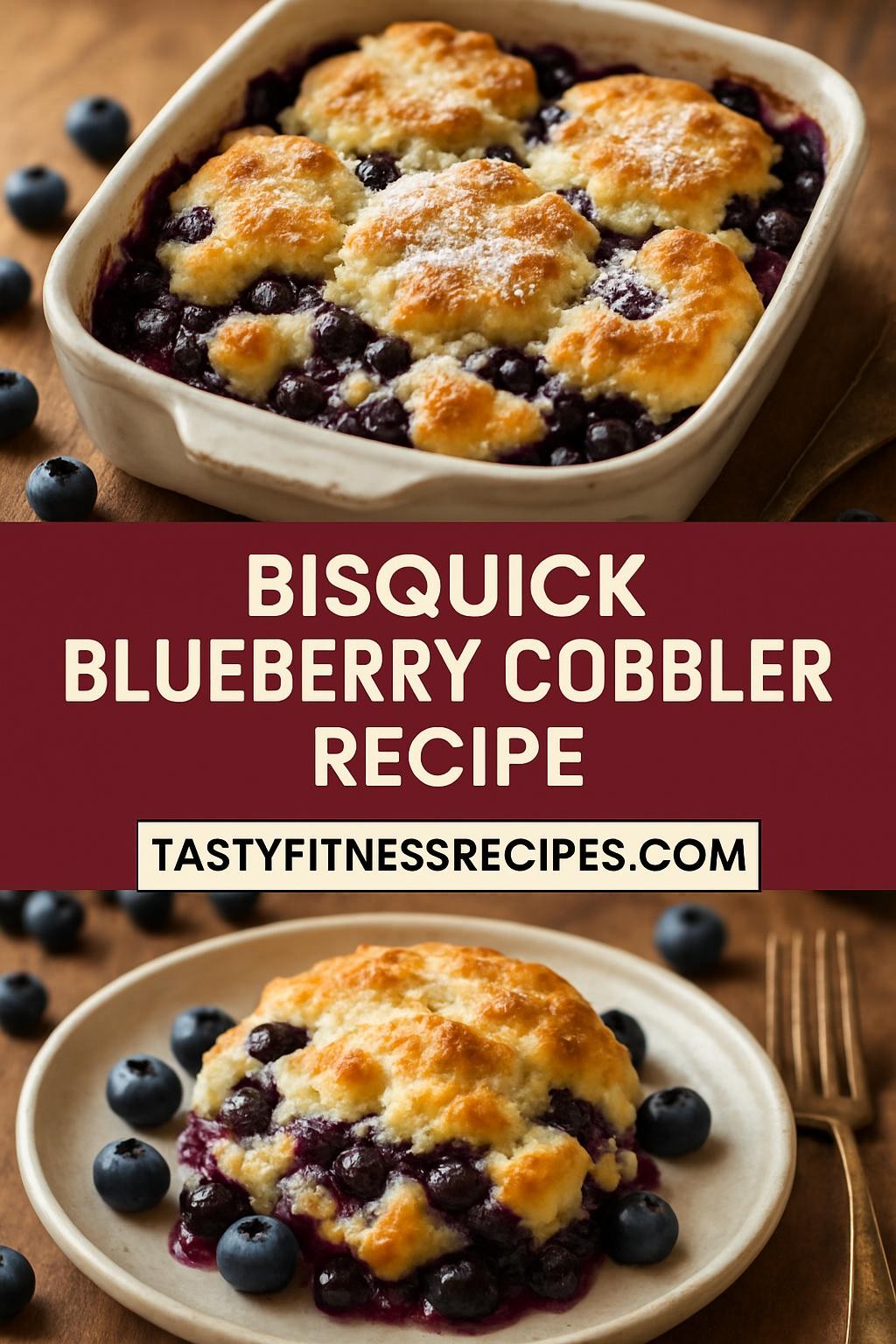 bisquick blueberry cobbler recipe