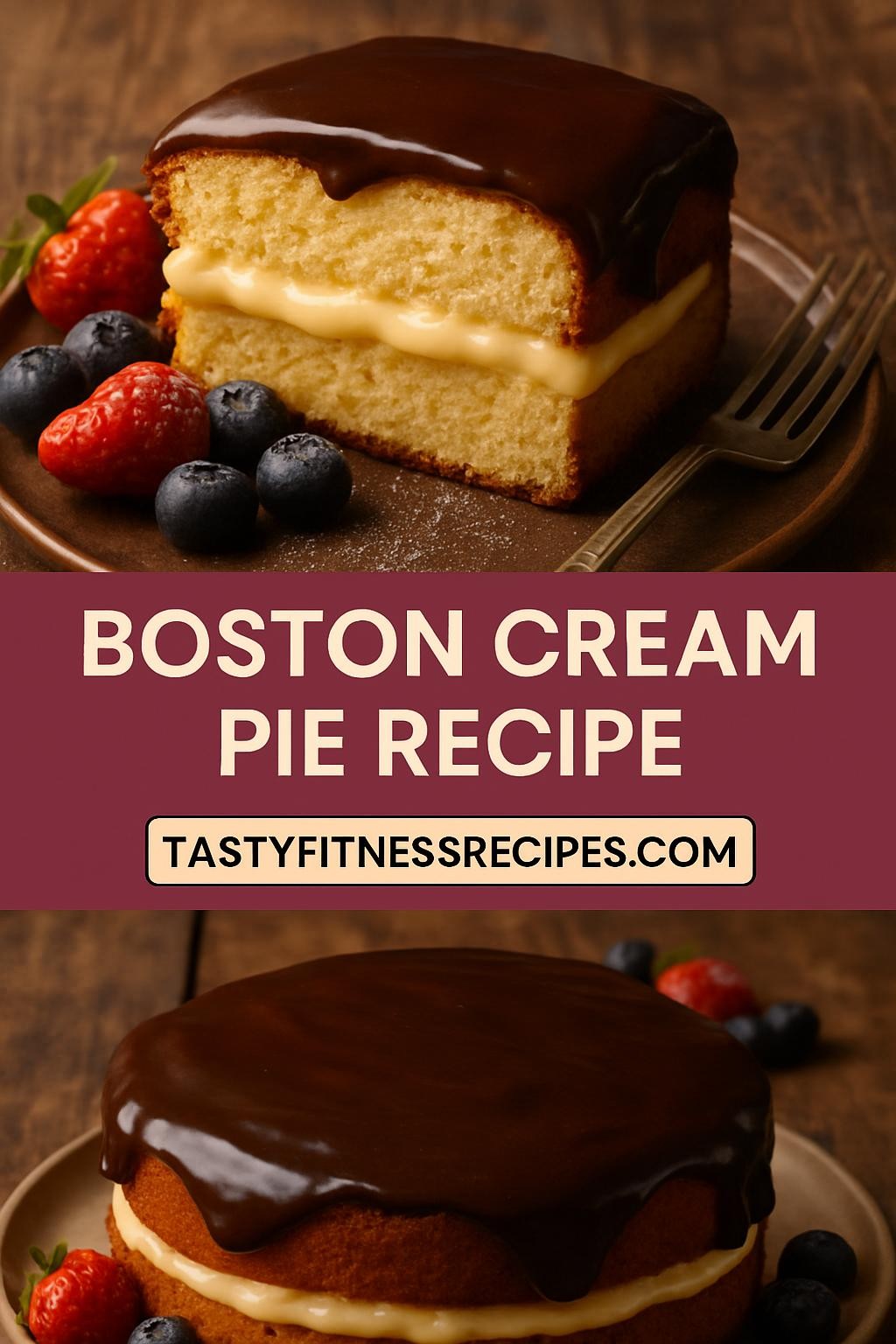 boston cream pie recipe