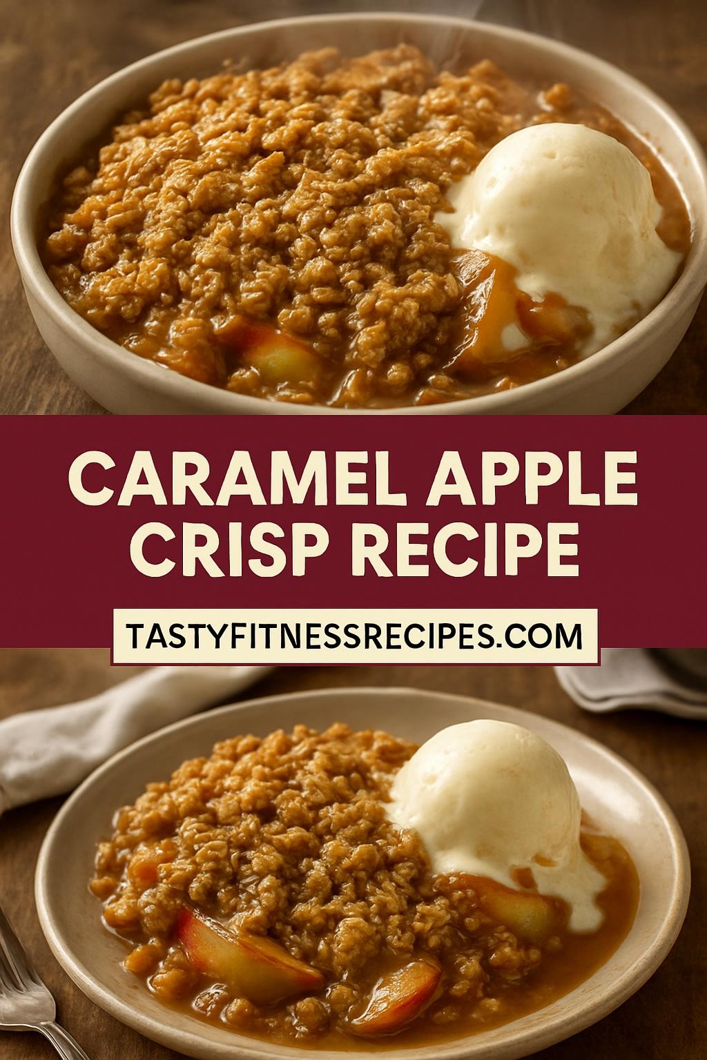 caramel apple crisp recipe