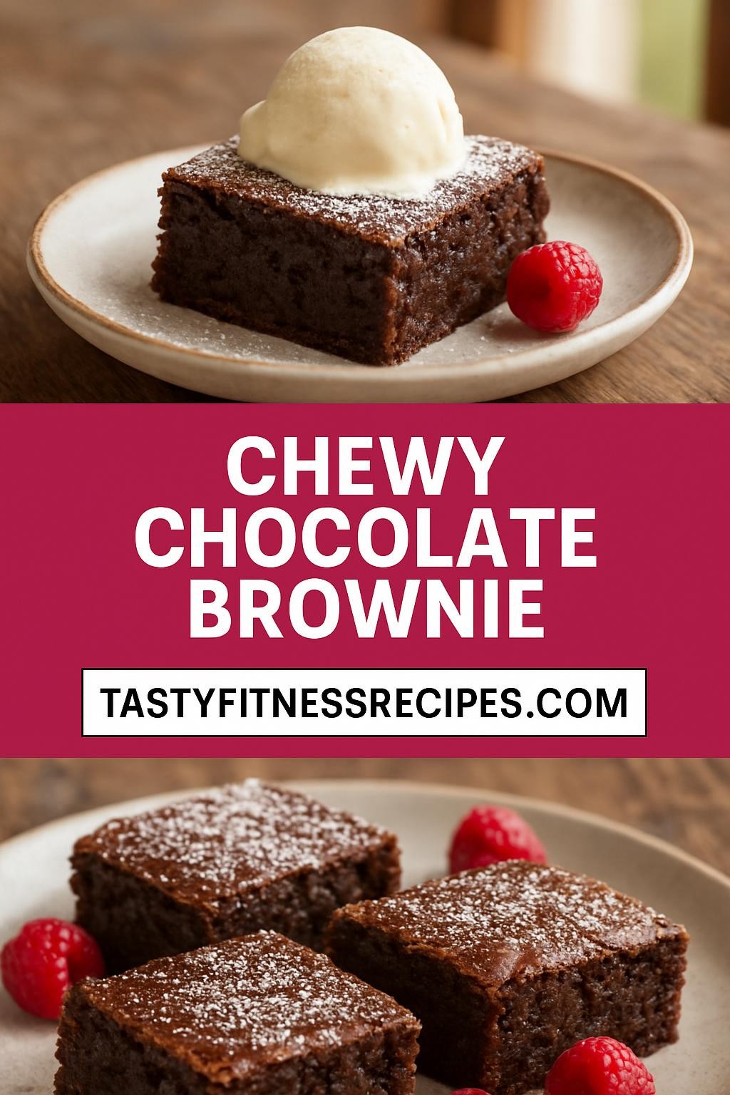 chewy chocolate brownie