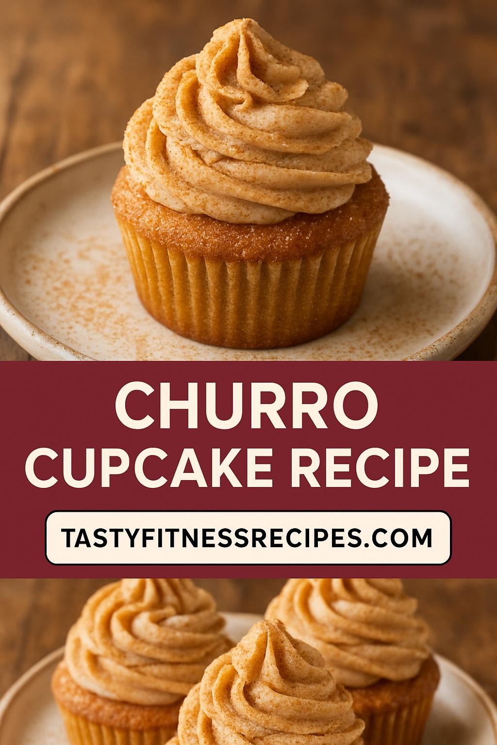 churro cupcake recipe