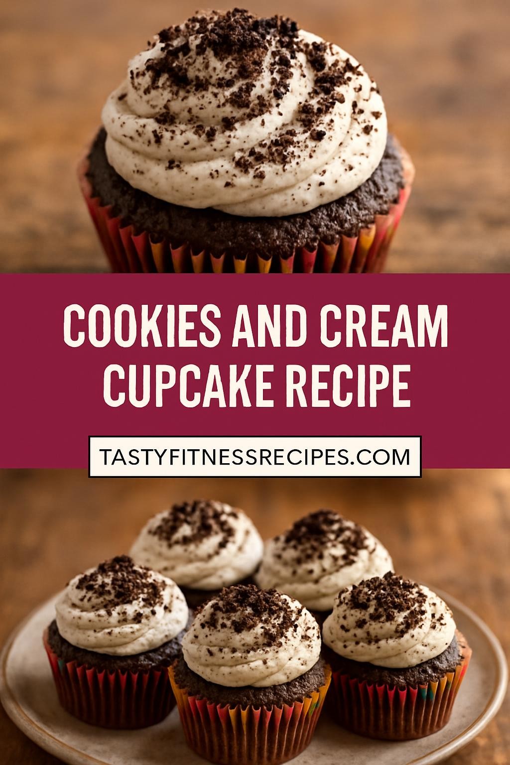 cookies and cream cupcake recipe