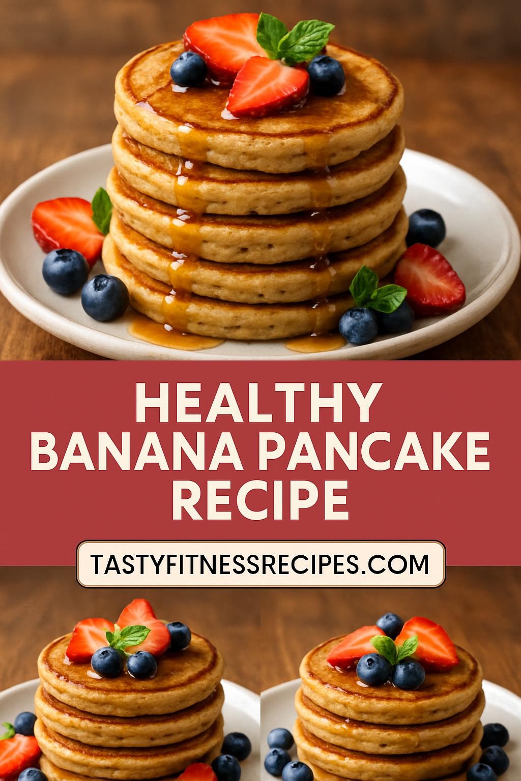 healthy banana pancake recipe