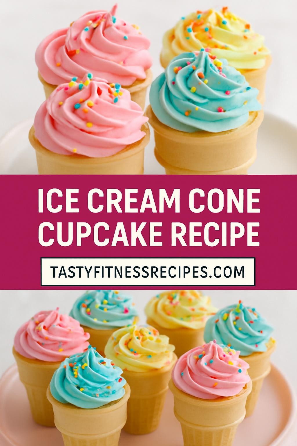 ice cream cone cupcake recipe