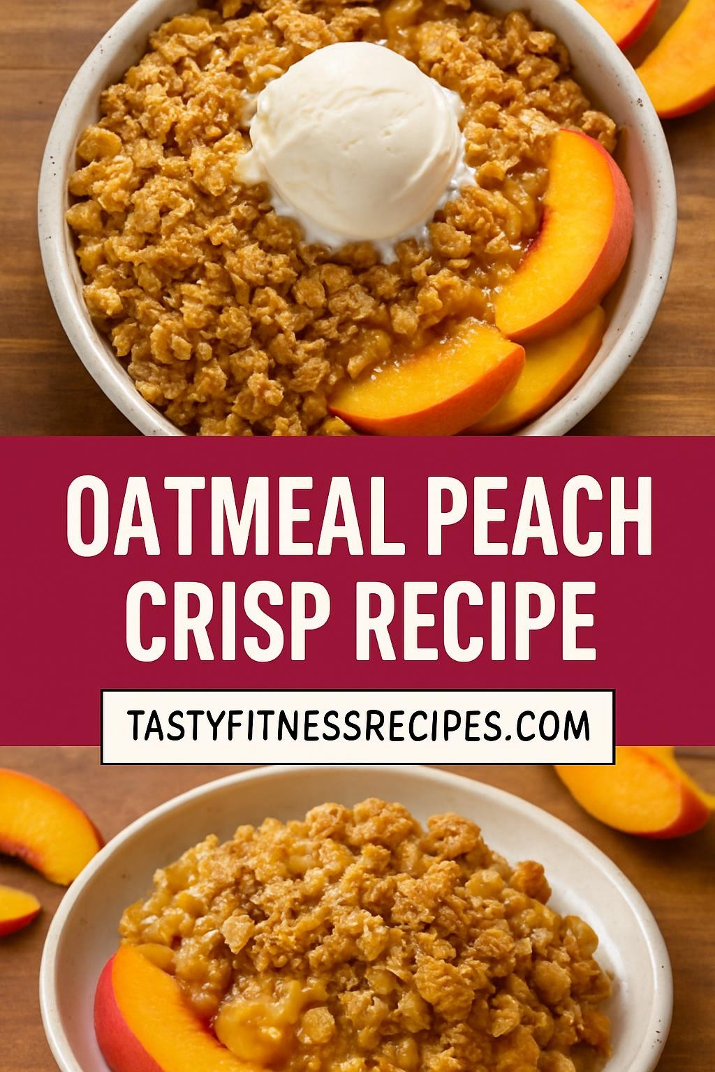 oatmeal peach crisp recipe
