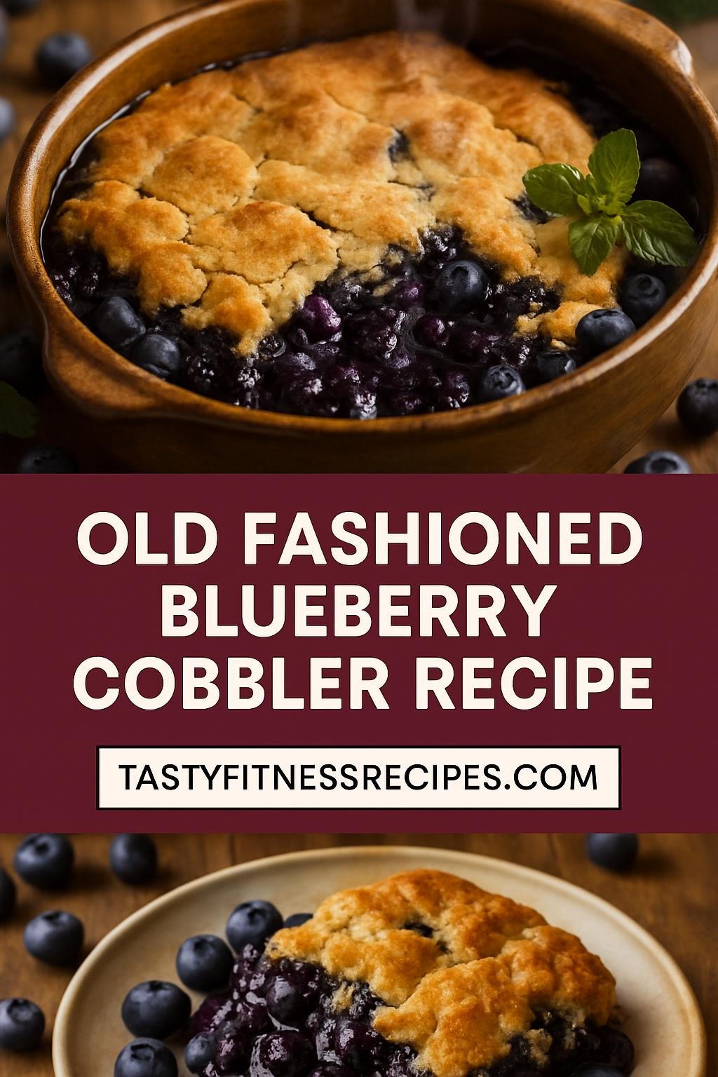 old fashioned blueberry cobbler recipe
