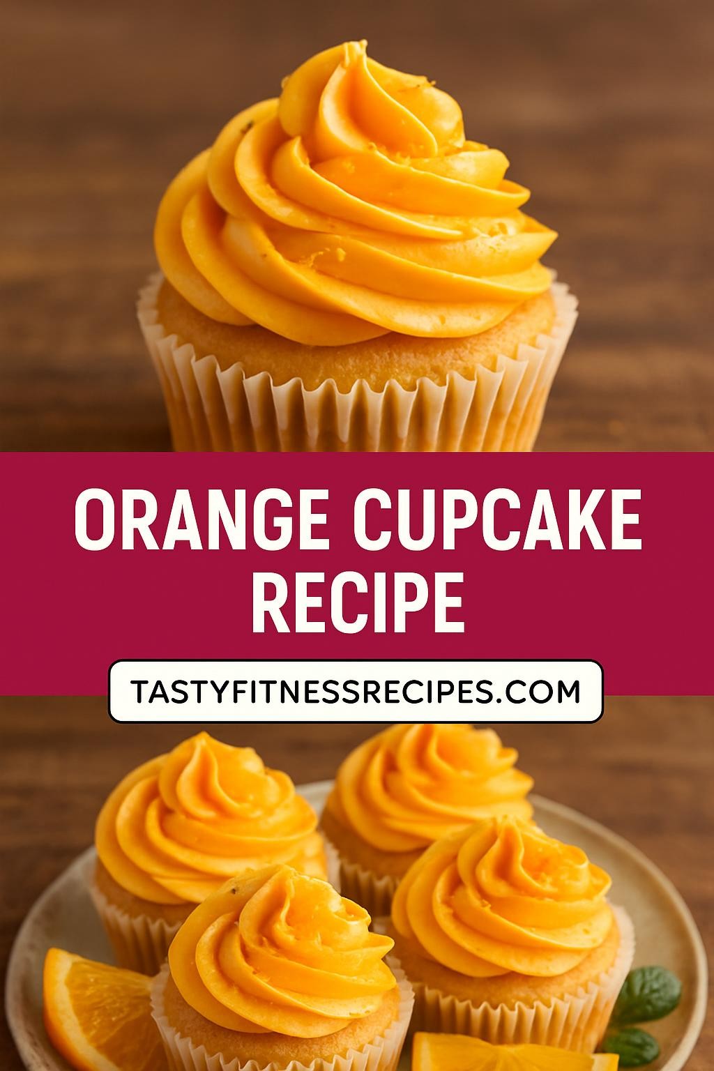 orange cupcake recipe