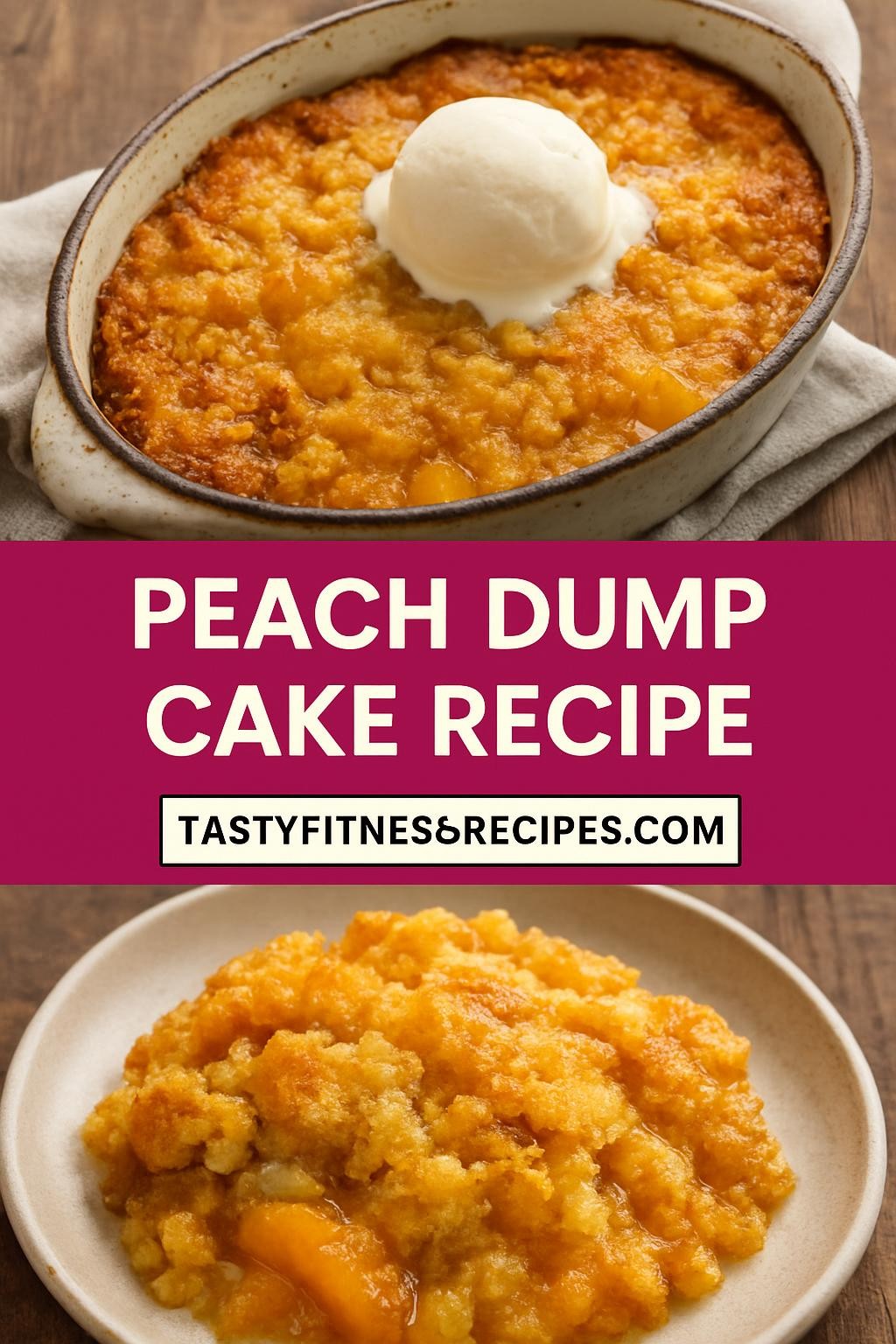 peach dump cake recipe