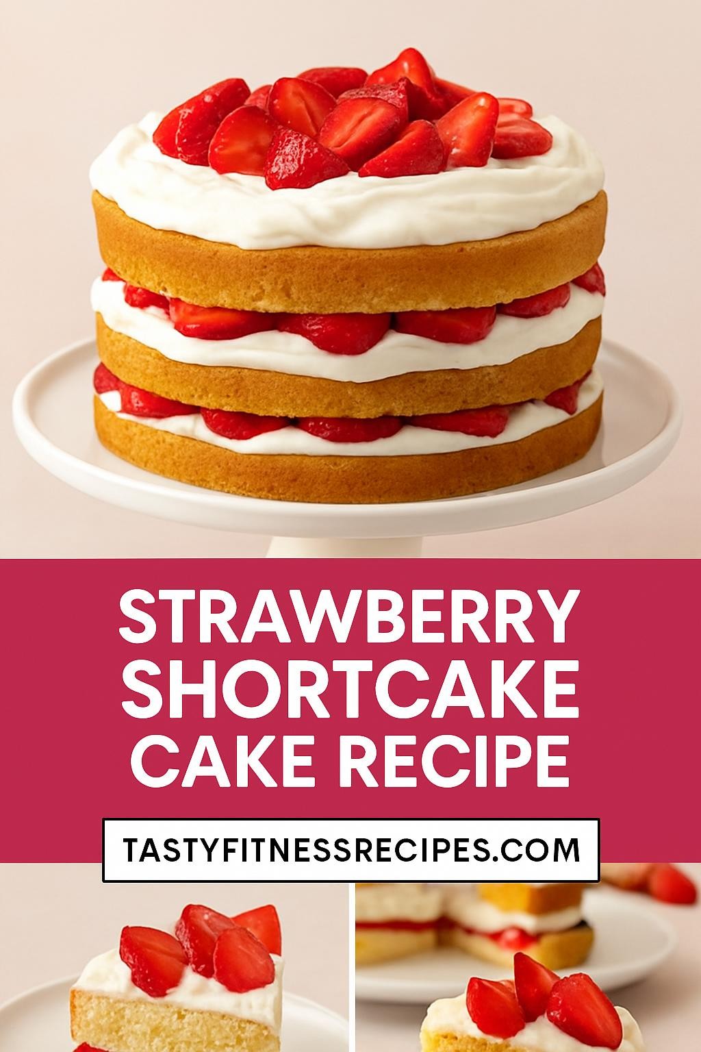 strawberry shortcake cake recipe