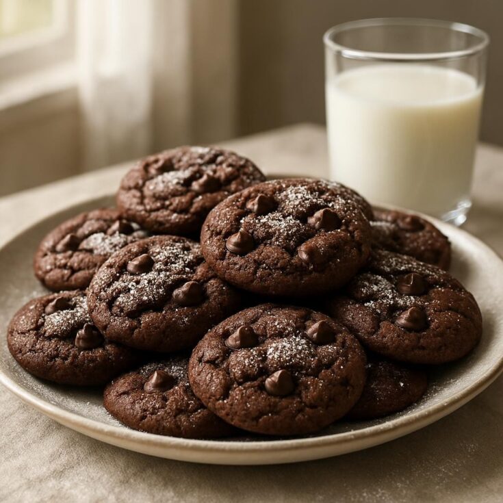 Chocolate Chocolate Chip Cookie