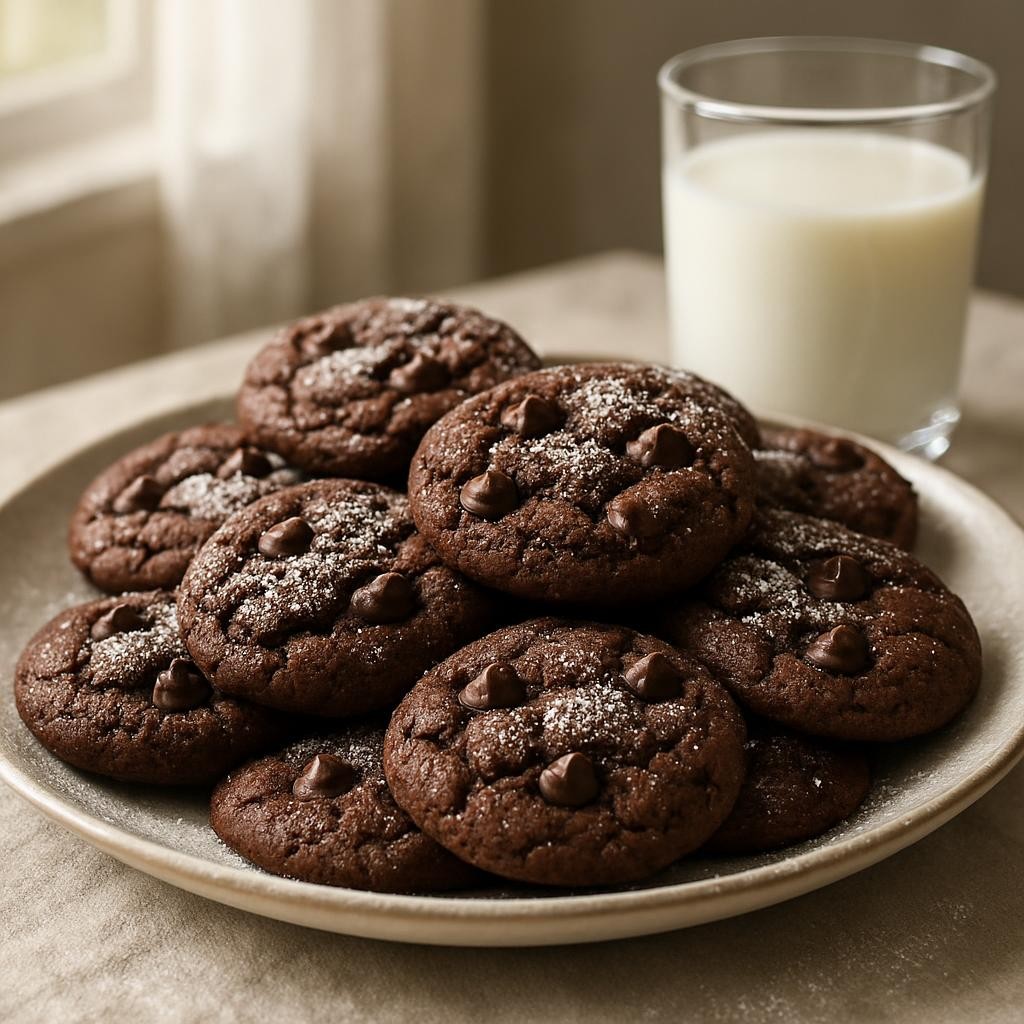 chocolate chocolate chip cookie recipe
