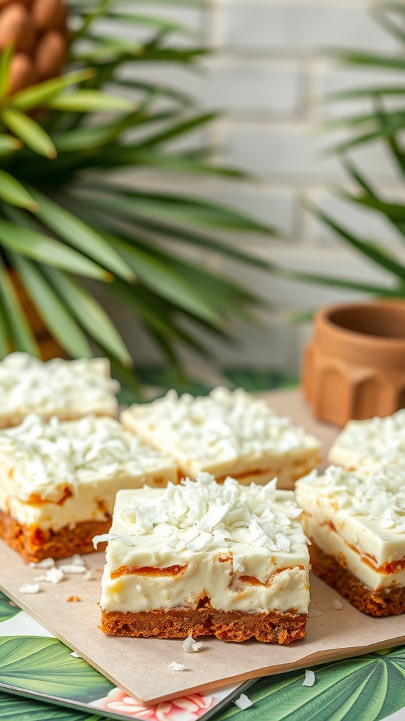 Coconut Cream Cheesecake Brownies