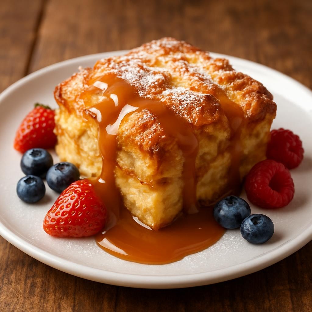 croissant bread pudding recipe