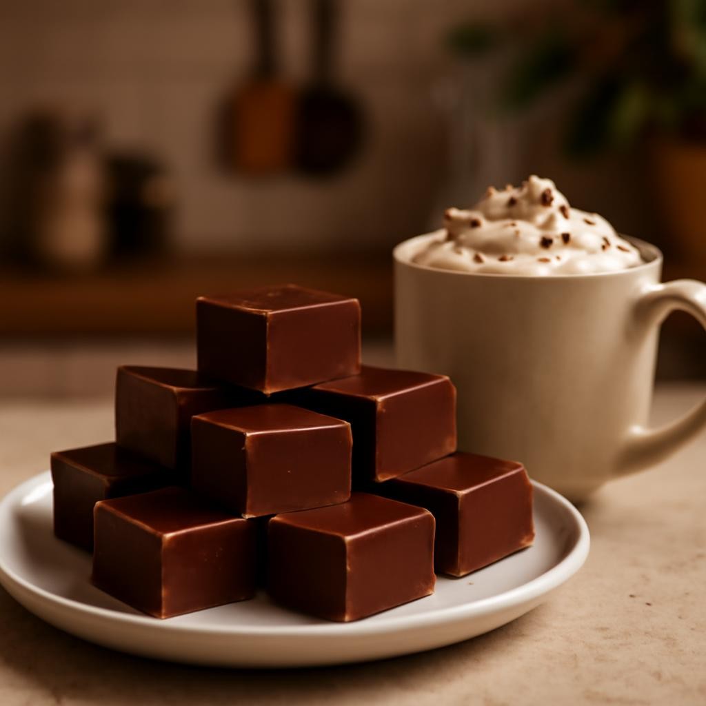 3 Ingredient Chocolate Fudge