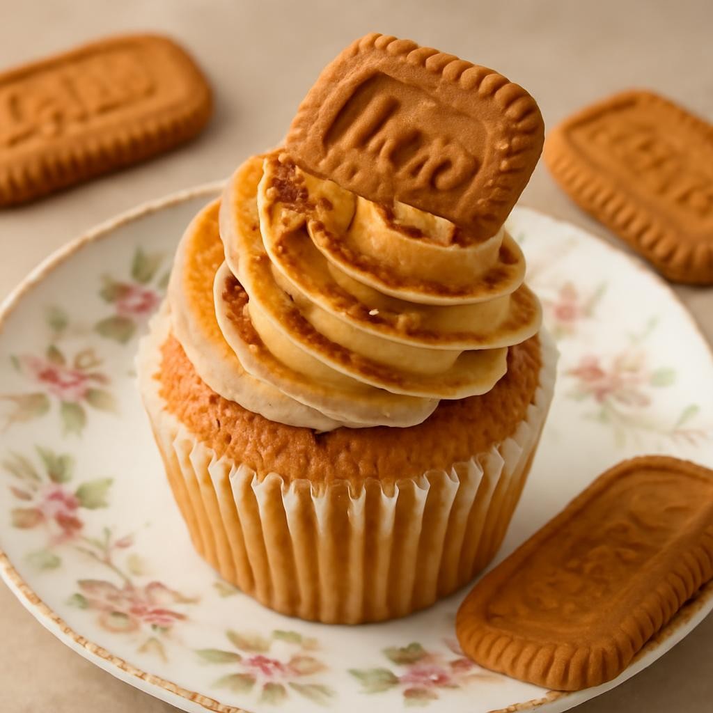 Biscoff Cupcake