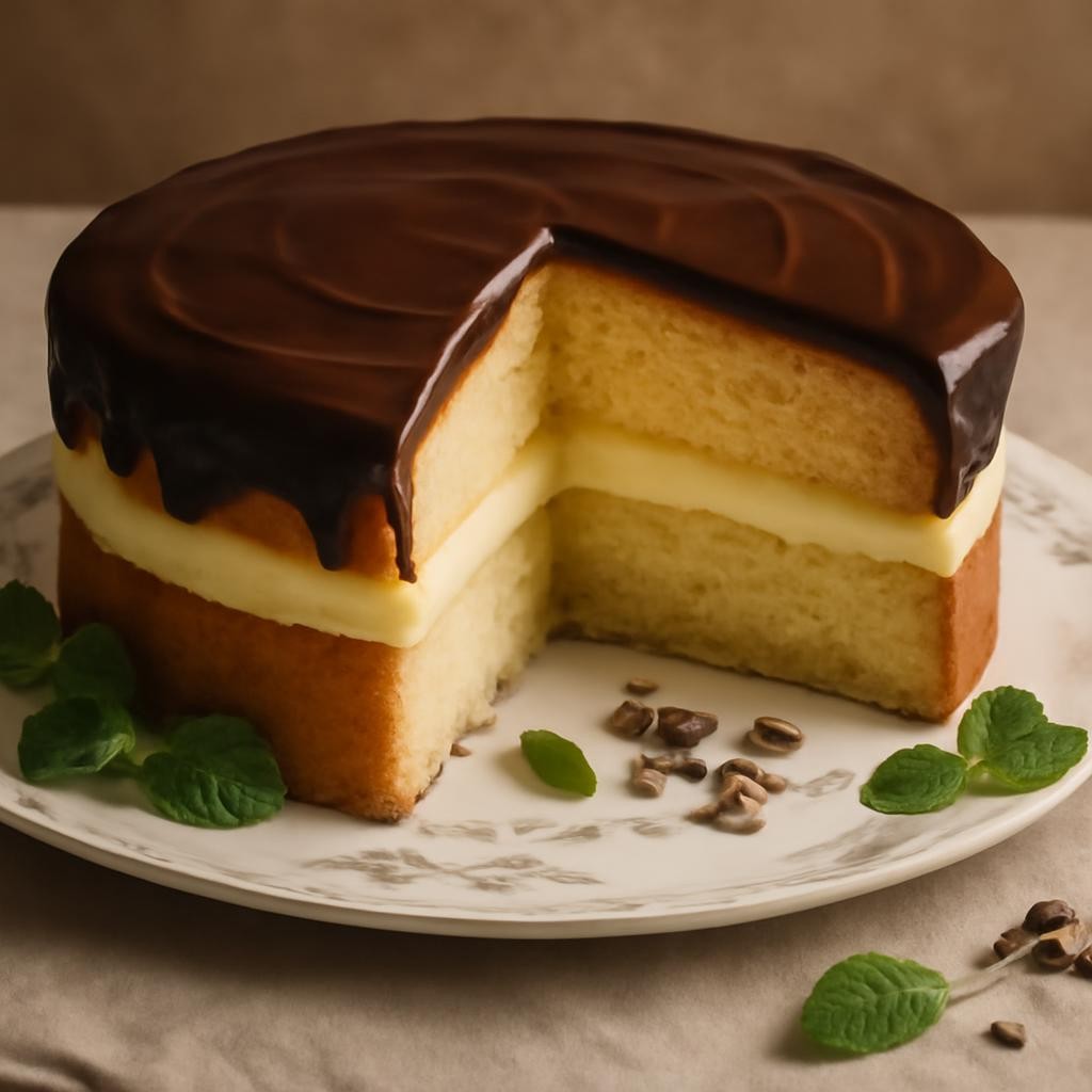 Boston Cream Cake