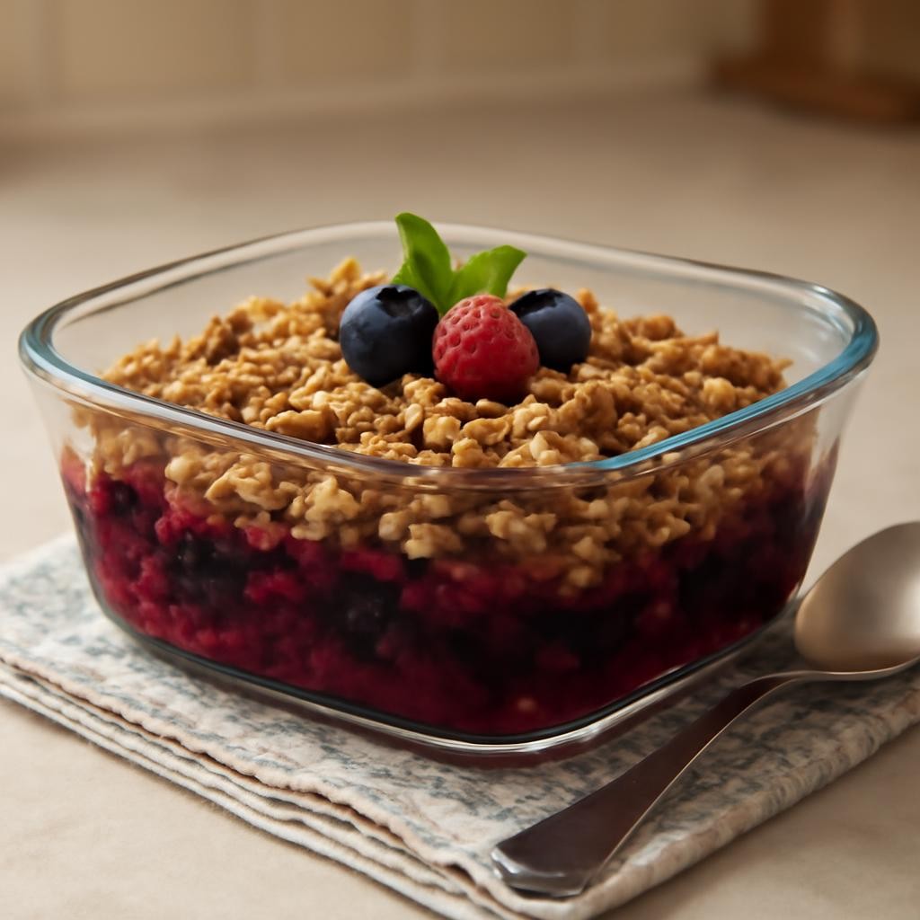 Frozen Berry Crisp